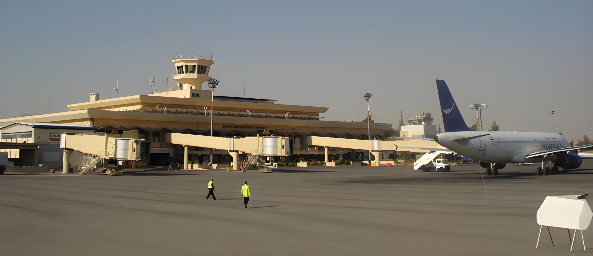 Aleppo Airport Expanded